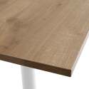 Mesa de comedor alta 60 x 60 cm de aglomerado revestido de melamina