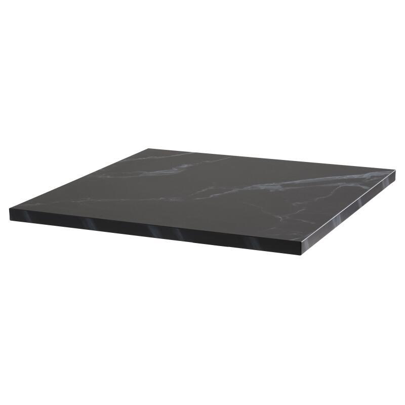 Mesa de comedor alta 60 x 60 cm de aglomerado revestido de melamina