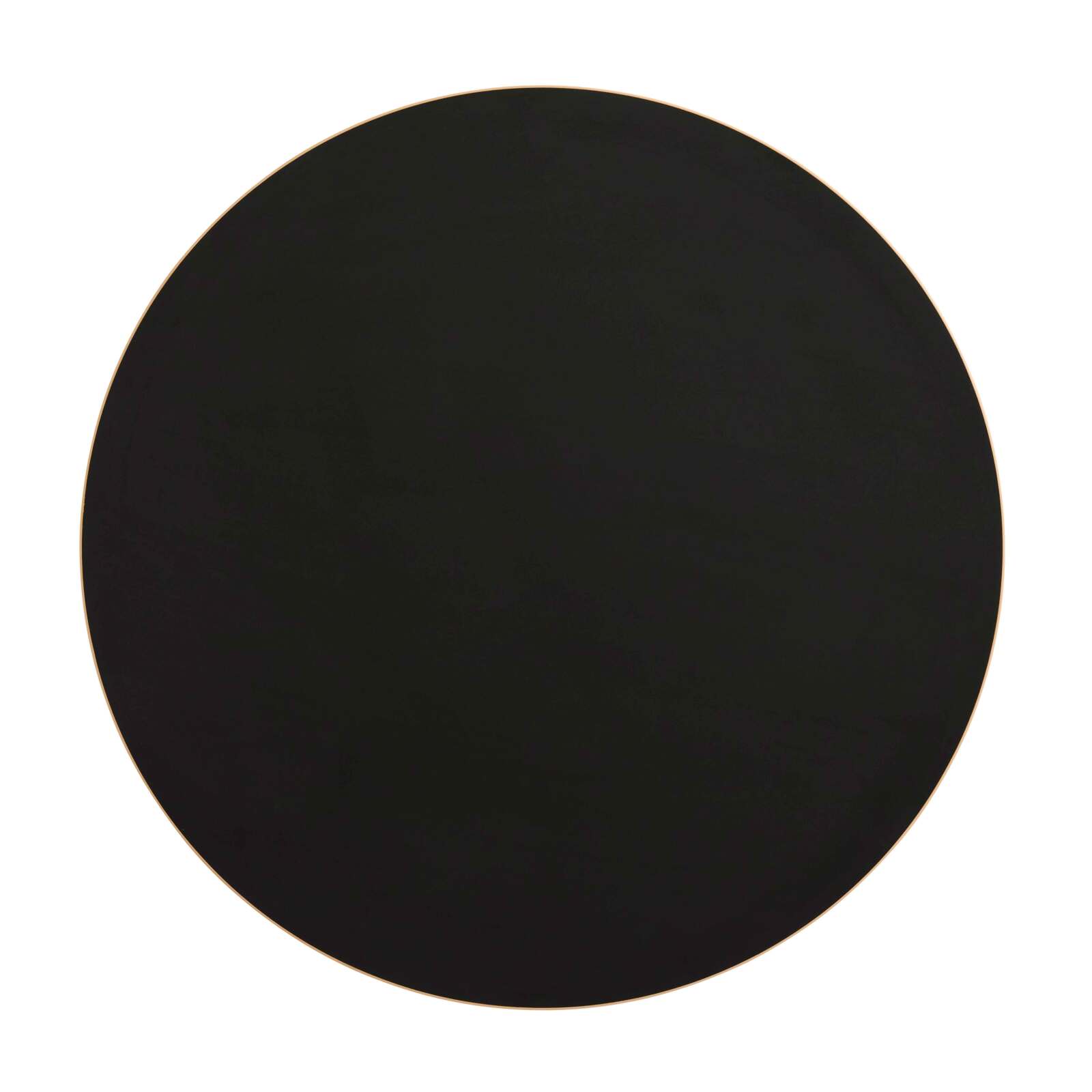 Mesa de comedor alta redonda Ø60 cm en aglomerado revestido de melamina