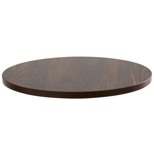 Tablero redondo de aglomerado revestido de melamina ⌀60 cm | Oviala