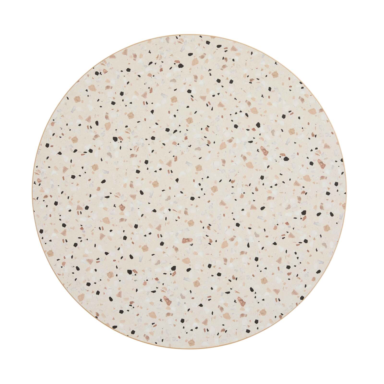 Tablero redondo de aglomerado revestido de melamina ⌀60 cm