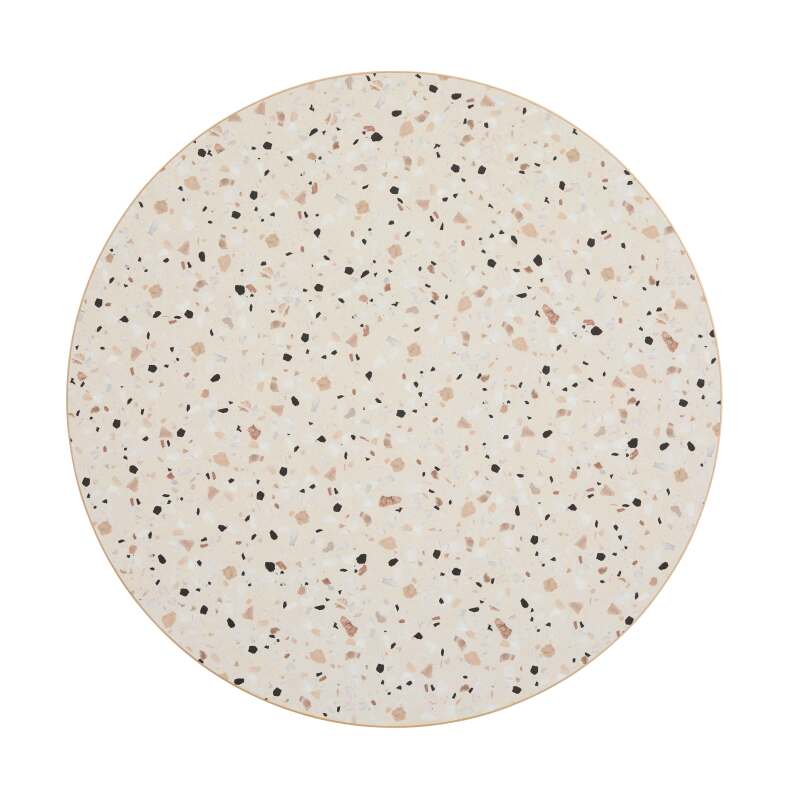 Tablero redondo de aglomerado revestido de melamina ⌀60 cm