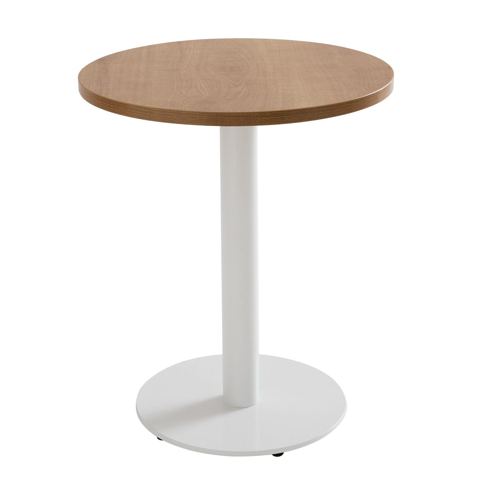 Mesa de comedor redonda Ø 60 cm en aglomerado revestido de melamina