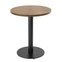 Mesa de comedor redonda Ø 60 cm en aglomerado revestido de melamina