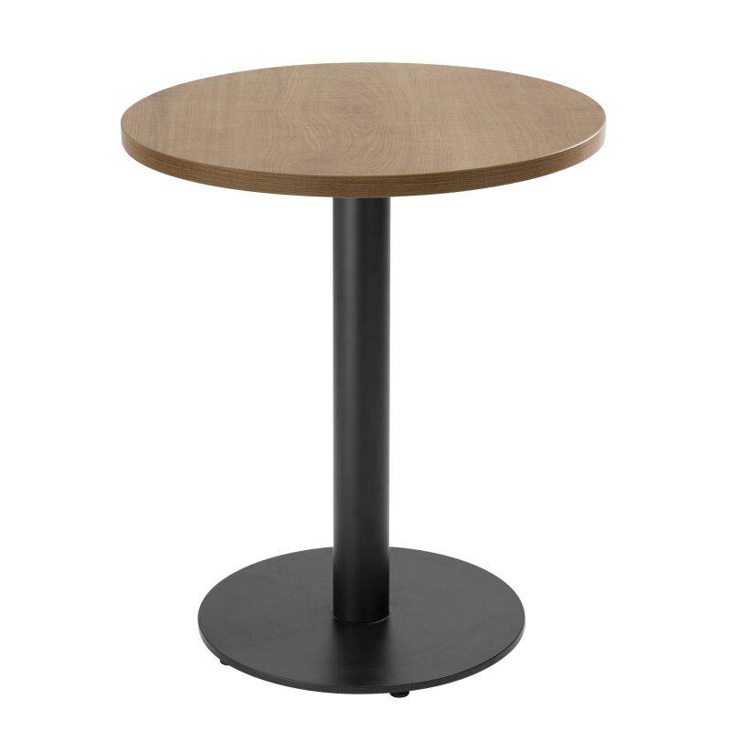 Mesa de comedor redonda Ø 60 cm en aglomerado revestido de melamina