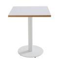 Tablero 60 x 60 cm en melamina con cantos de PVC