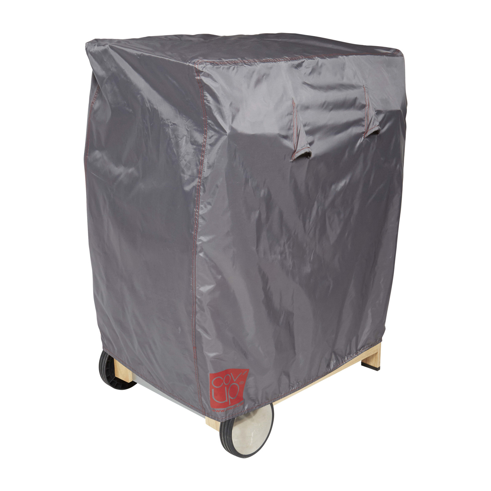 Funda gris para barbacoa rectangular 102 x 46 x 92 cm