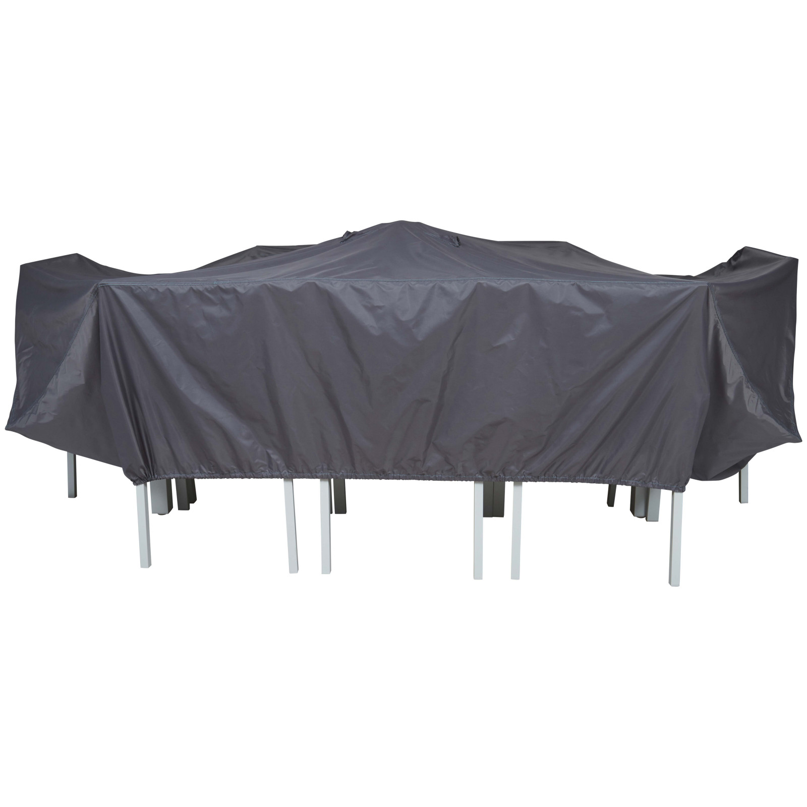 Funda para conjunto de jardín 310 x 130 x 60 cm gris