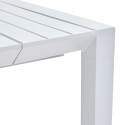 Mesa de jardín extensible rectangular (52/260 x 100 x 74 cm) en aluminio