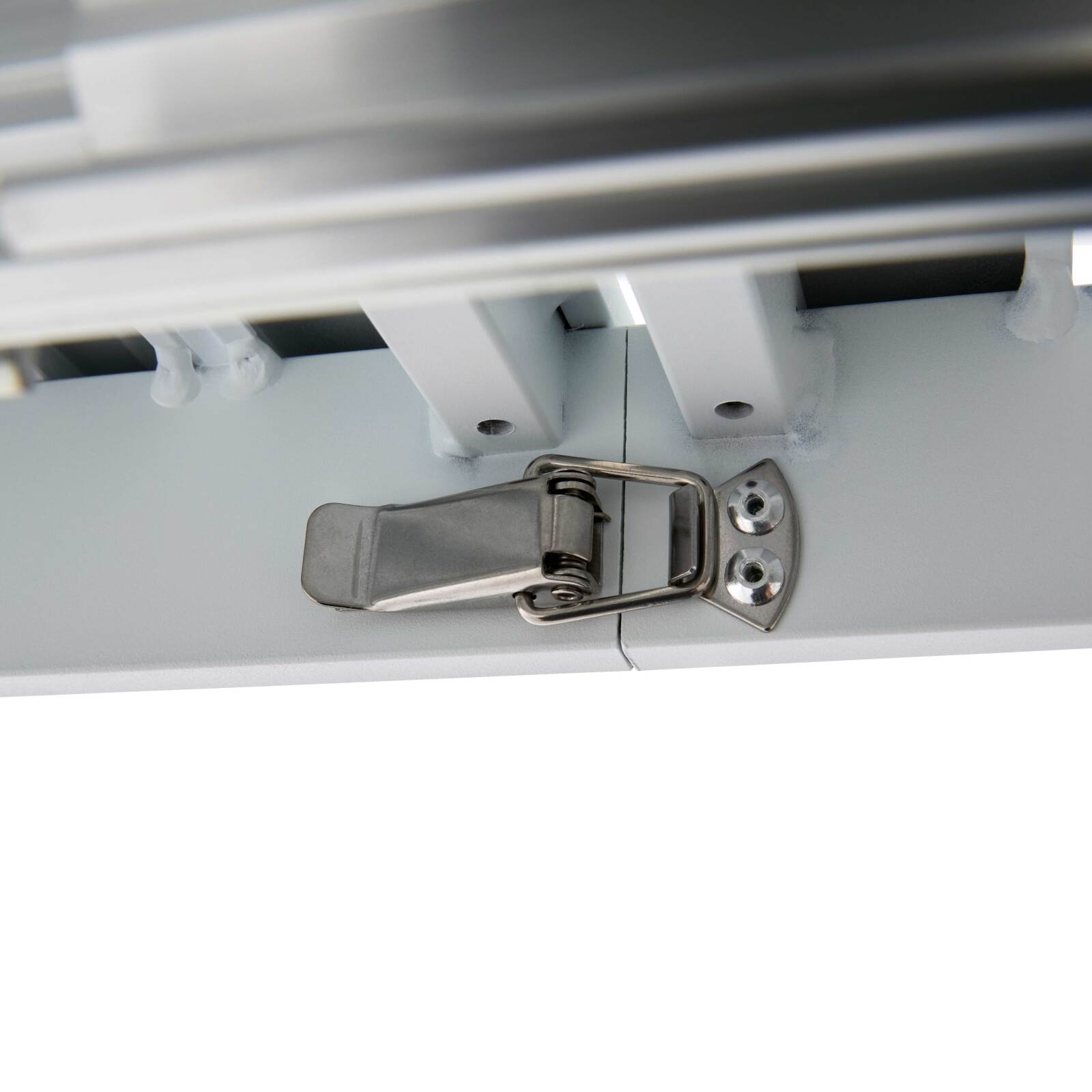 Mesa de jardín extensible rectangular (52/260 x 100 x 74 cm) en aluminio 