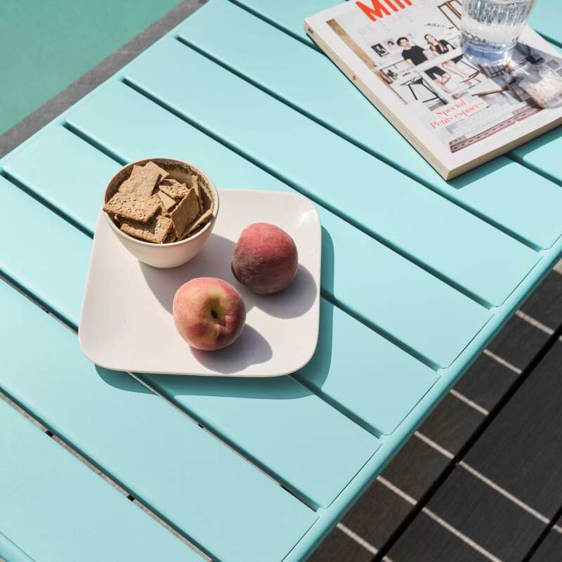 Mesa de centro de jardín rectangular 90 x 50 cm (2/7)