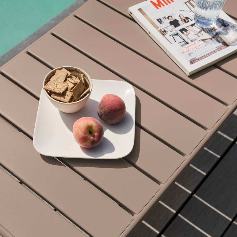 Mesa de centro de jardín rectangular 90 x 50 cm (2/7)