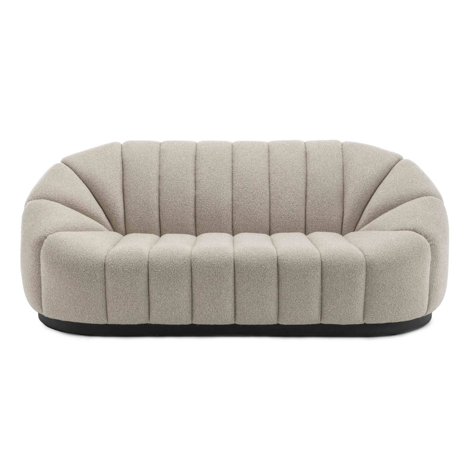 Sofá de 2 plazas de tela