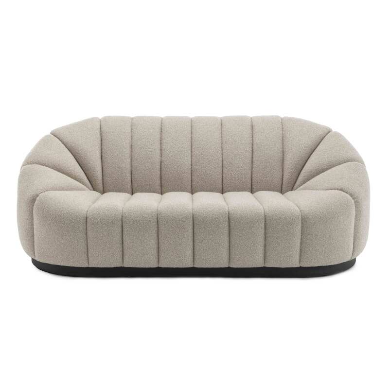 Sofá de 2 plazas de tela (4/7)