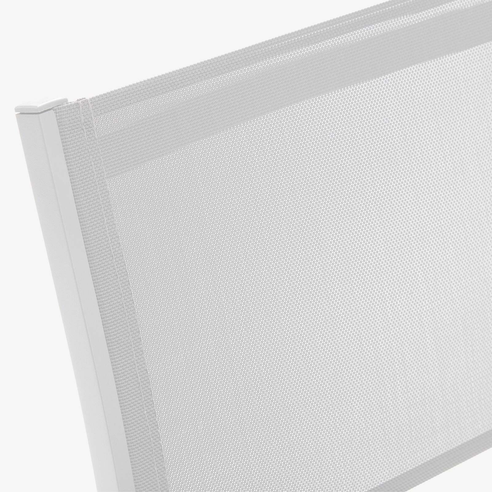 Mesa de jardín extensible de aluminio 52/260x100 cm y 10 sillas de textilene