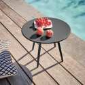 Mesa de centro de jardín redonda Ø40 x 29,5 cm
