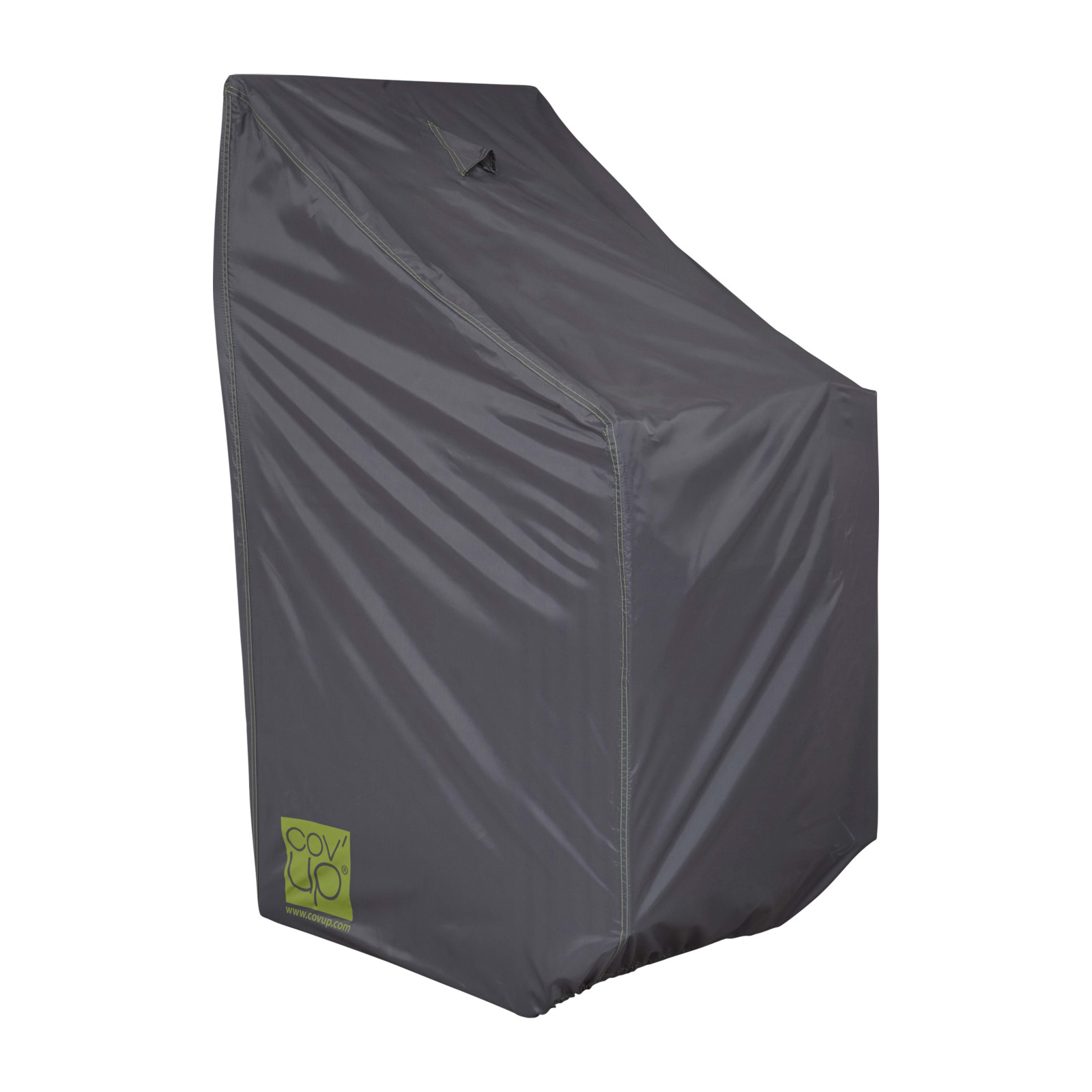 Funda para sillas apilables 66 x 66 x 120 cm gris