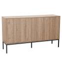 Aparador de melamina de 3 puertas de 147 cm