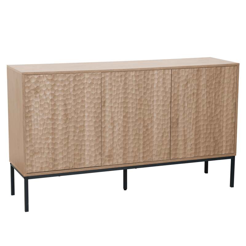 Aparador de melamina de 3 puertas de 147 cm
