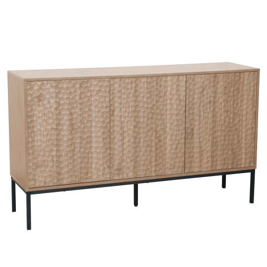 Aparador de melamina de 3 puertas de 147 cm