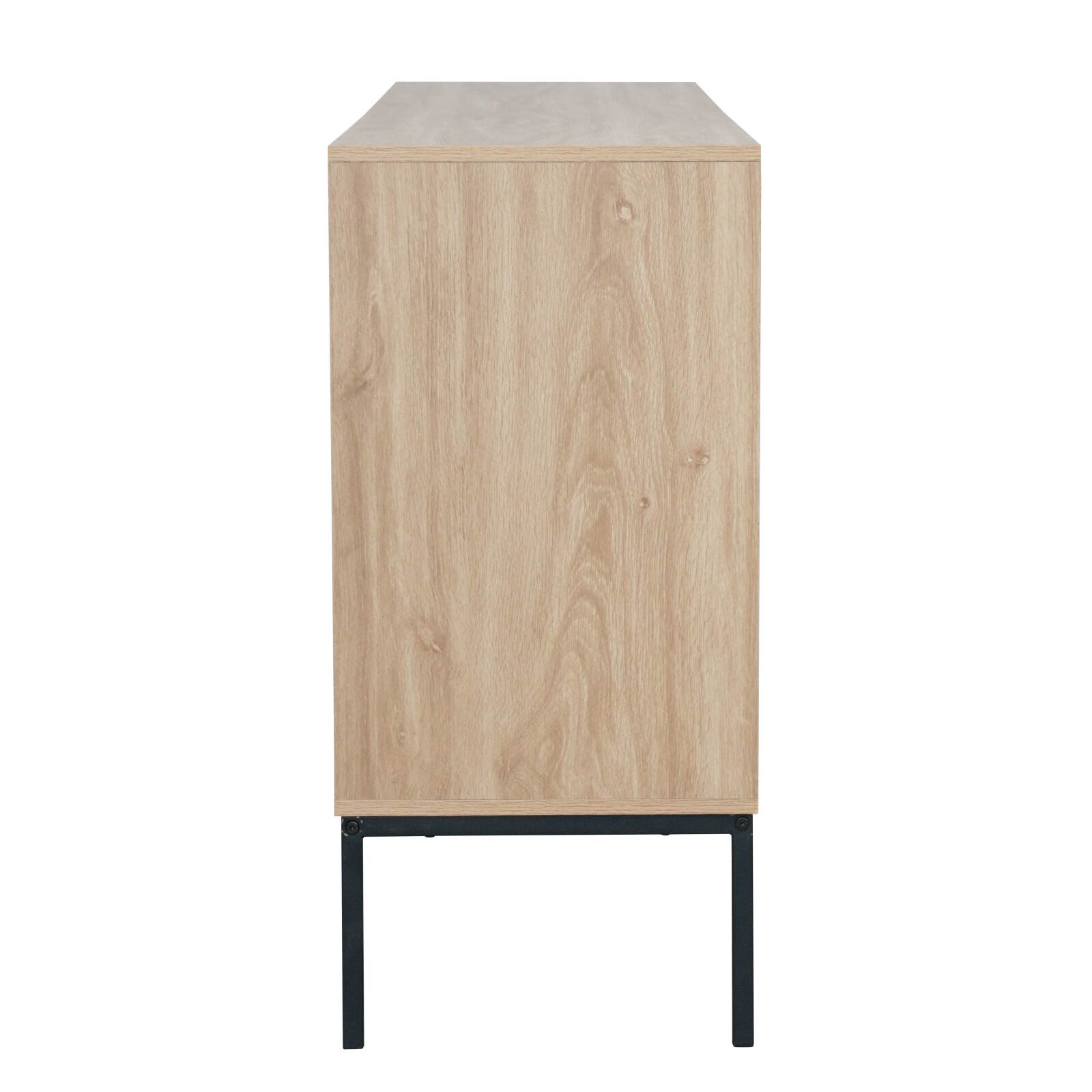 Aparador de melamina de 3 puertas de 147 cm