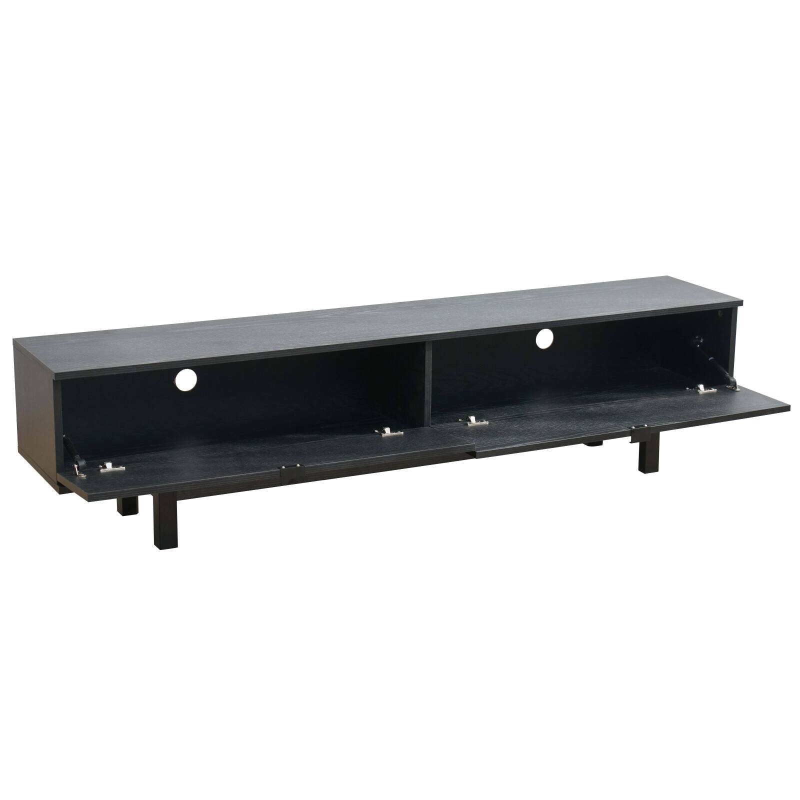 Mueble TV 160 cm de efecto madera