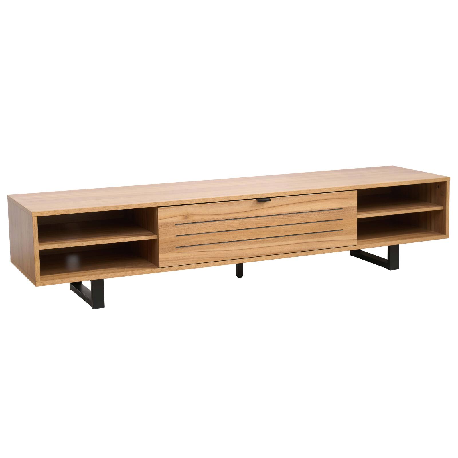 Mueble TV 160 cm de efecto madera