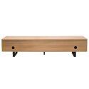 Mueble TV 160 cm de efecto madera