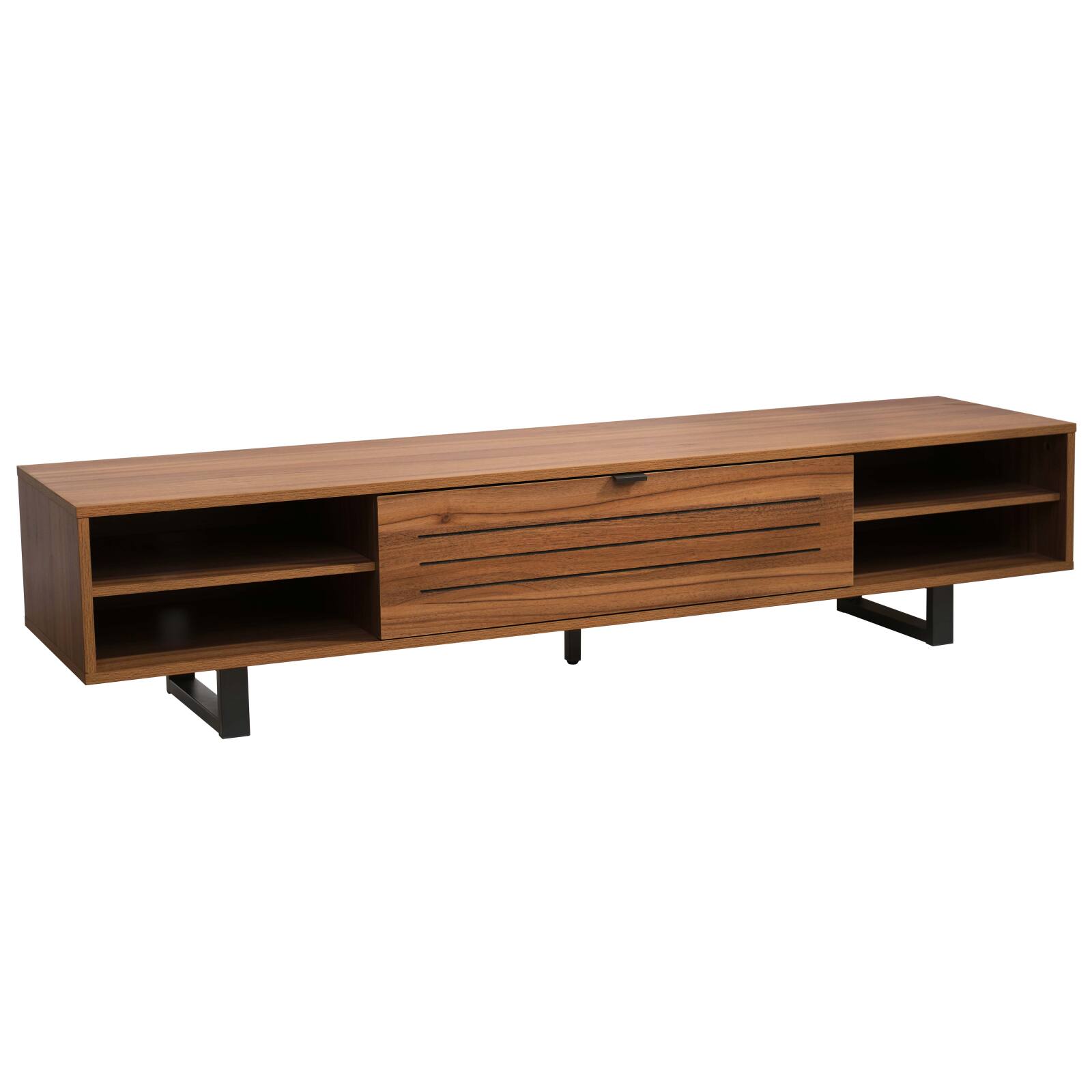 Mueble TV 160 cm de efecto madera