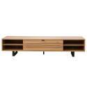 Mueble TV 160 cm de efecto madera