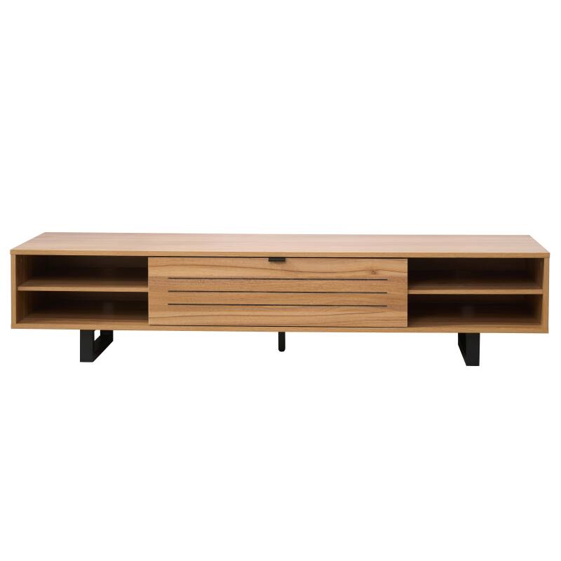 Mueble TV 160 cm de efecto madera