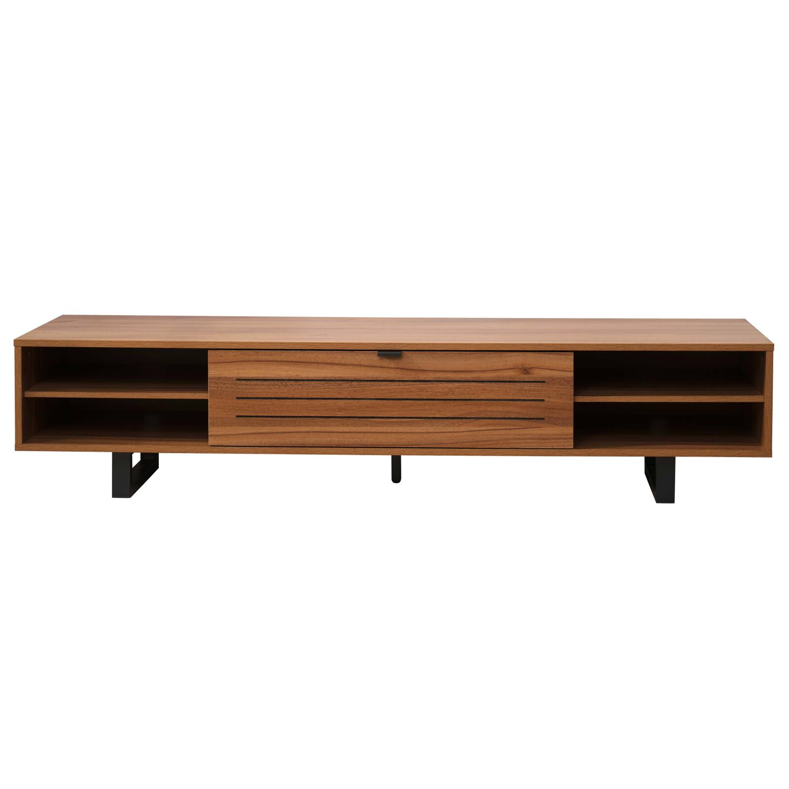 Mueble TV 160 cm de efecto madera