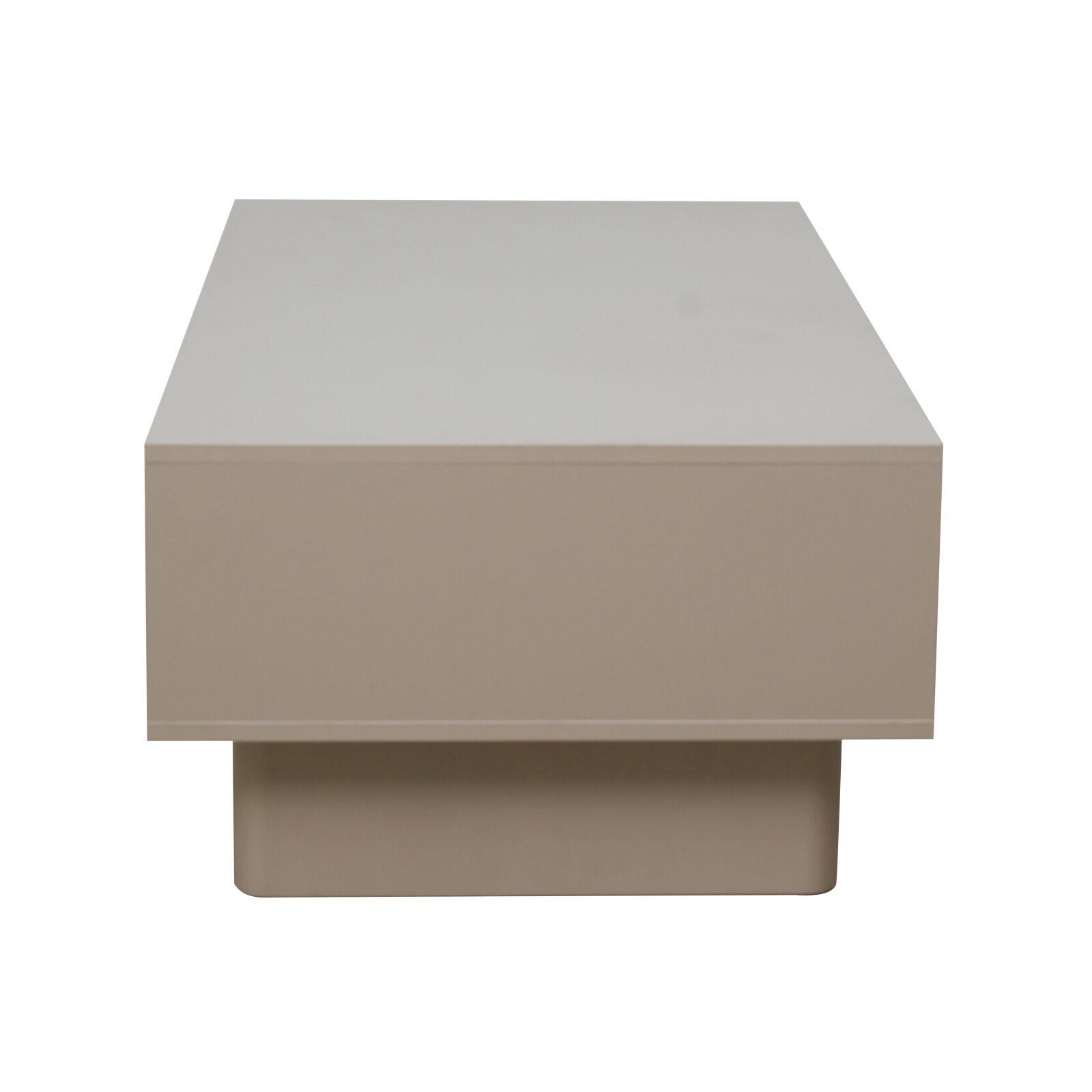 Mesa de centro de melamina rectangular 120x60x38,5 cm