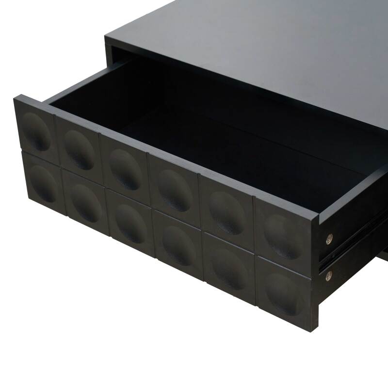 Mesa de centro de melamina rectangular 120x60x38,5 cm (5/6)