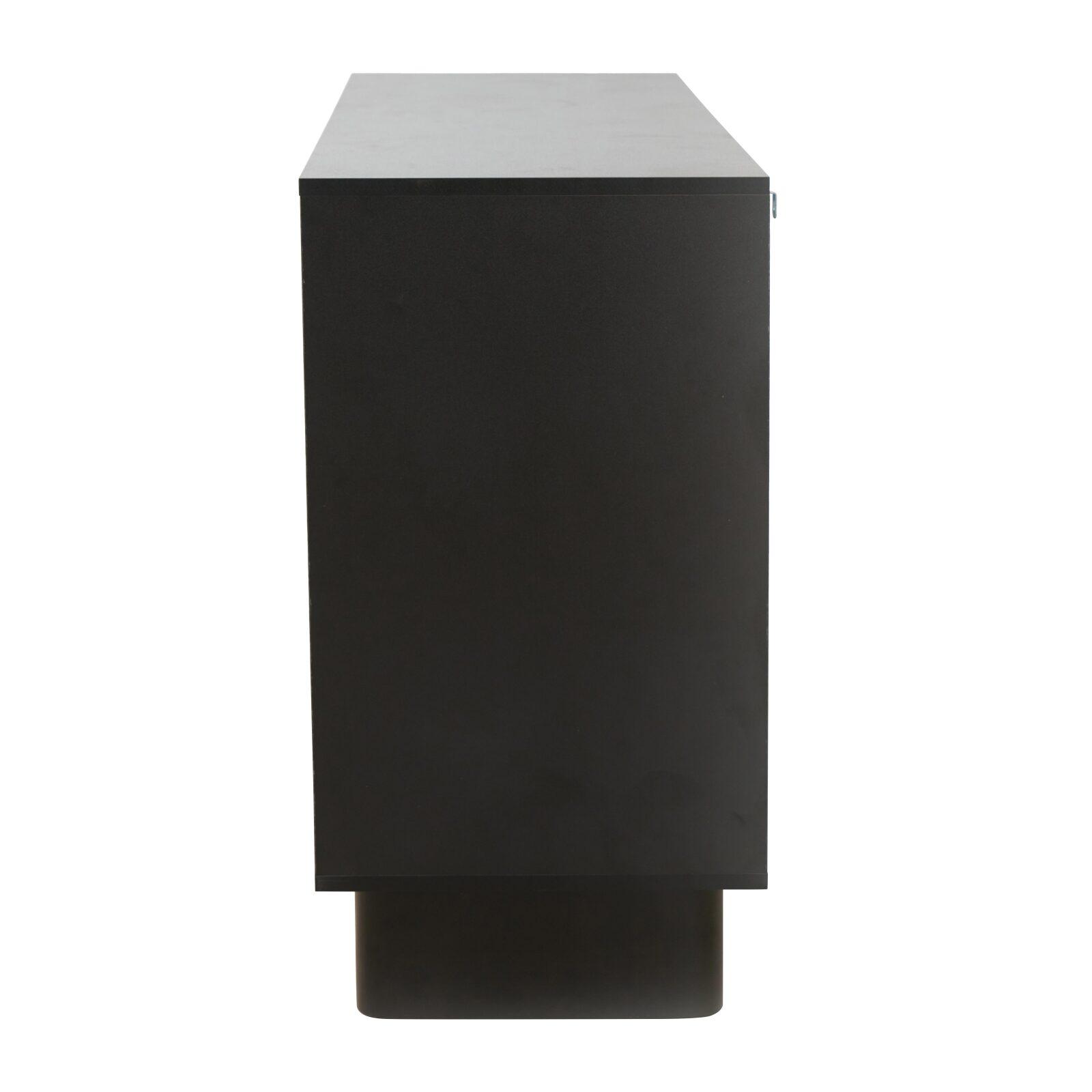 Aparador de melamina 3 puertas 124 cm