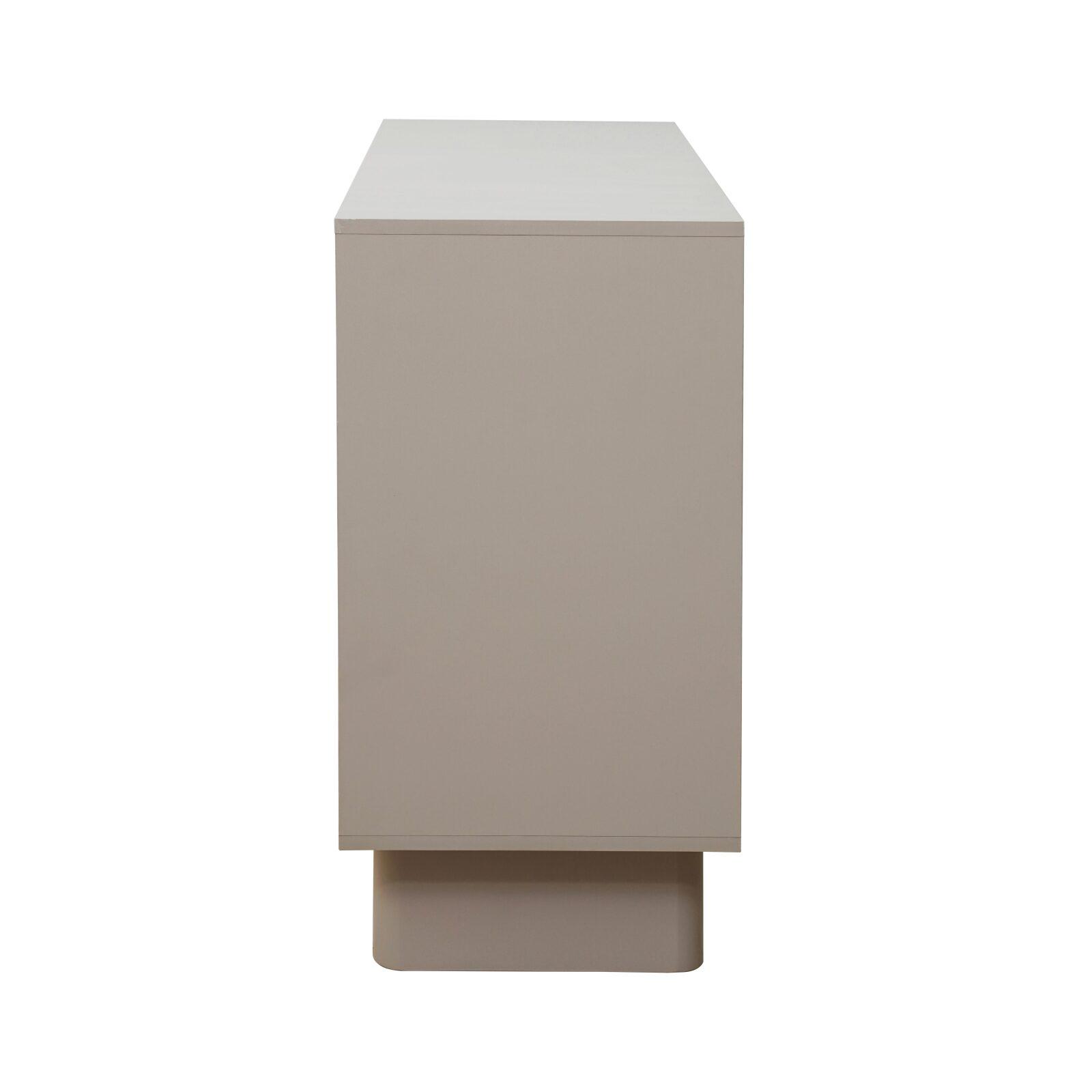 Aparador de melamina 3 puertas 124 cm