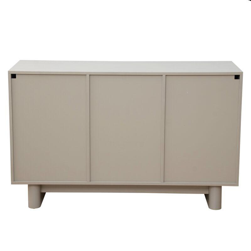 Aparador de melamina 3 puertas 124 cm