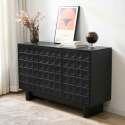 Aparador de melamina 3 puertas 124 cm