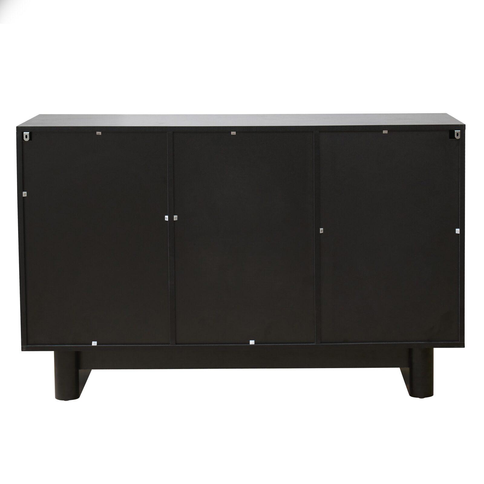 Aparador de melamina 3 puertas 124 cm