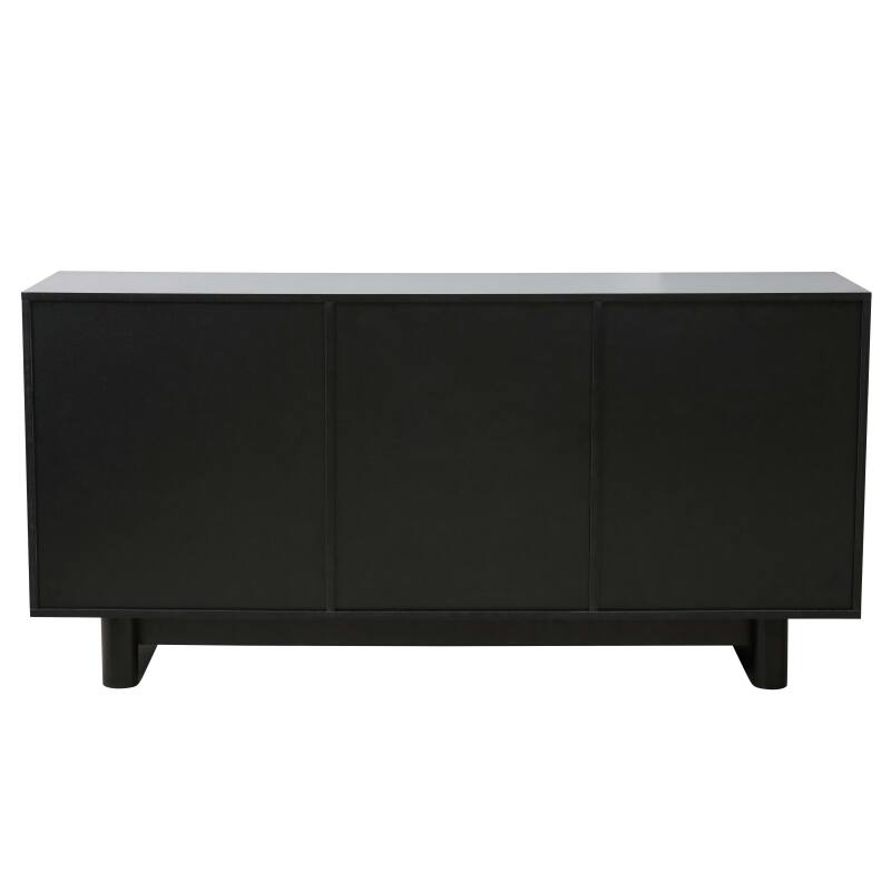 Aparador de melamina 3 puertas 160 cm