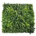 Muro verde artificial de polipropileno 100 x 100 cm
