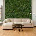 Muro verde artificial de polipropileno 100 x 100 cm