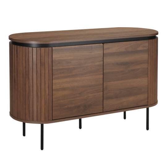 Aparador efecto madera 2 puertas de 120 cm | Oviala