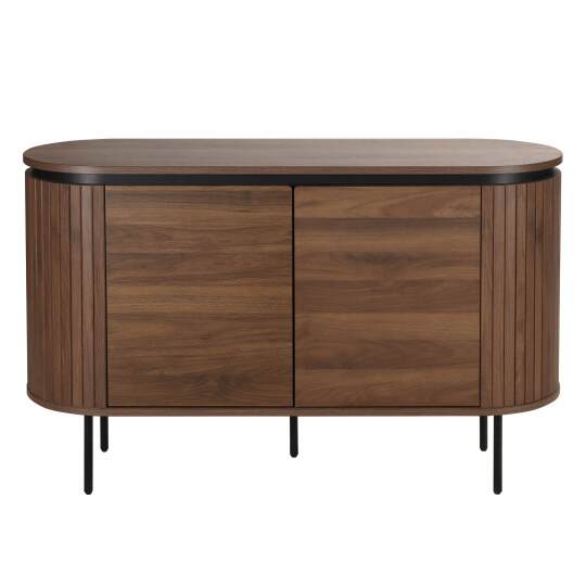 Aparador efecto madera 2 puertas de 120 cm | Oviala