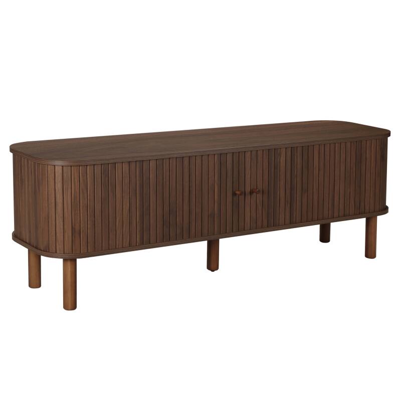 Mueble TV 150 cm efecto madera escandinavo