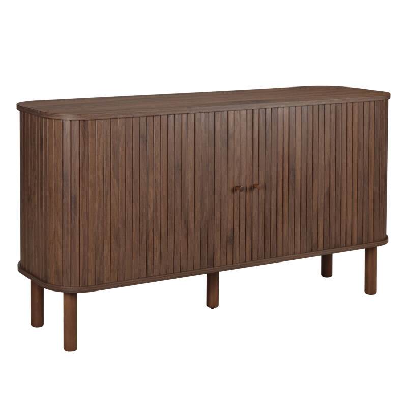 Aparador efecto madera 2 puertas 140 cm
