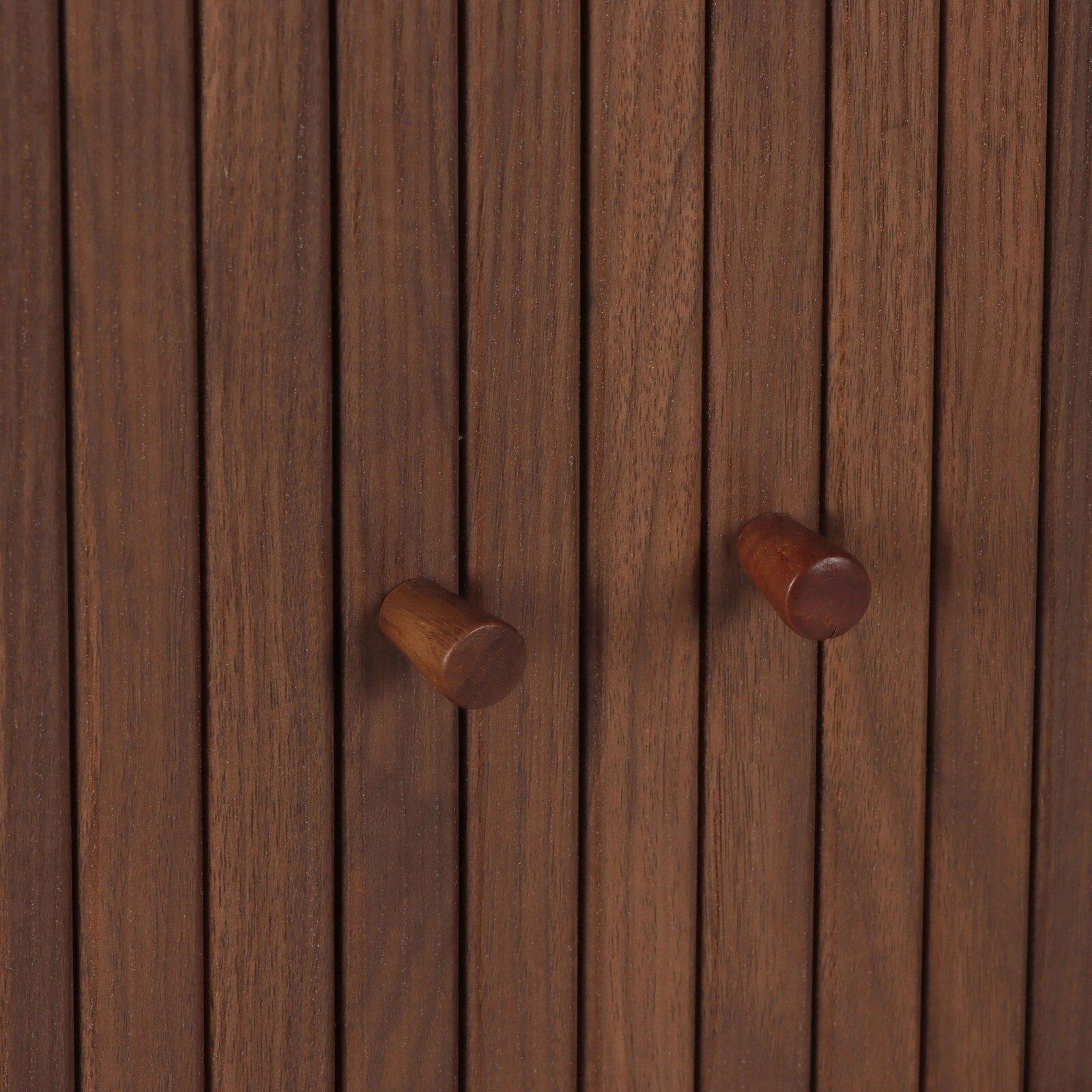 Aparador efecto madera 2 puertas 140 cm