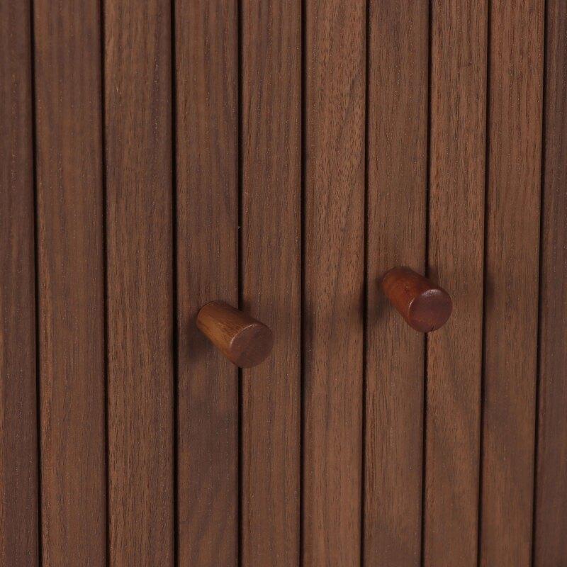 Aparador efecto madera 2 puertas 140 cm