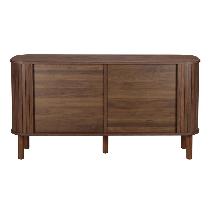 Aparador efecto madera 2 puertas 140 cm