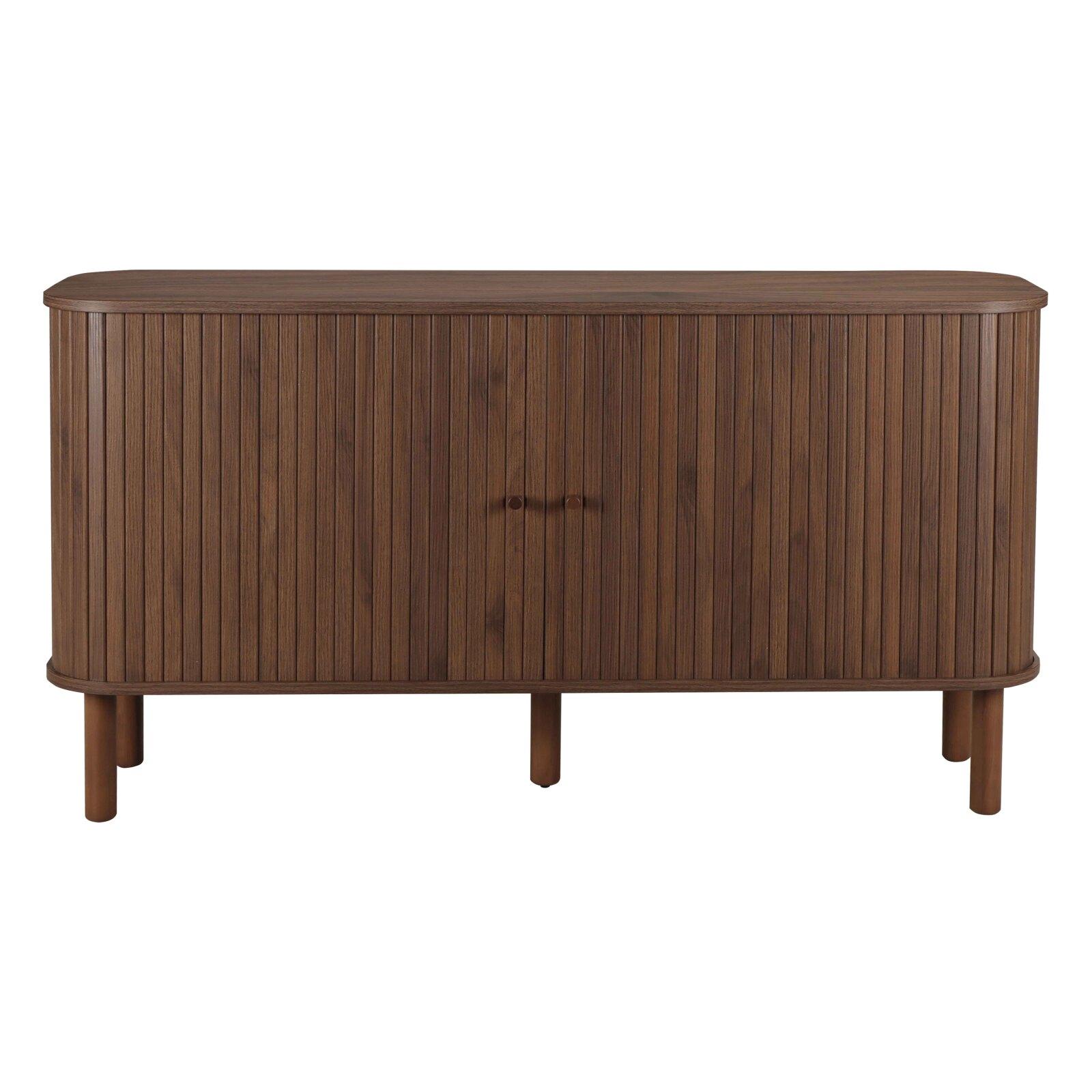 Aparador efecto madera 2 puertas 140 cm